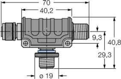 Turck T-Stück 12MBit/s, 5 Pins RKSWS4.55-2RSSWS