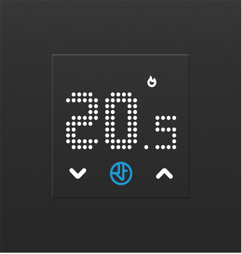 Finder Unterputz Raumthermostat anthrazitgrau 1T.T1.8.230.2000