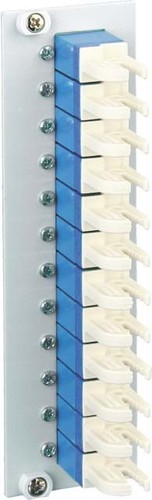 Metz Connect OpDAT REGpro Frontplatte 3HE 12xE2000 SM 15024A5812-E Metz Connect OpDAT REGpro Frontplatte 3HE 12xE2000 SM 15024A5812-E