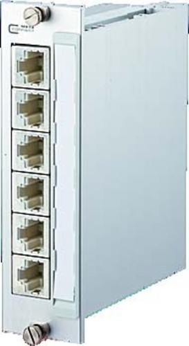 Metz Connect Patchfeld E-DAT C6A 3HE 6Port 130857C-E