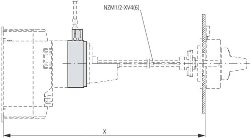 Eaton Mechanische Verriegelung NZM2-XMV