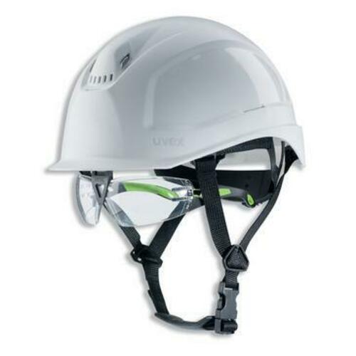 Uvex pheos S-KR-IES Schutzhelm weiß Kinnriemen 9772056 Uvex pheos S-KR-IES Schutzhelm weiß Kinnriemen 9772056