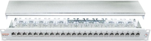 Dätwyler IT Infra Patchpanel CSA24/8 1HE Cat6A-ISO RAL7035 417980