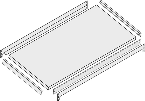 Bito Zusatzebene Set 1000x500 schräg 10-23573