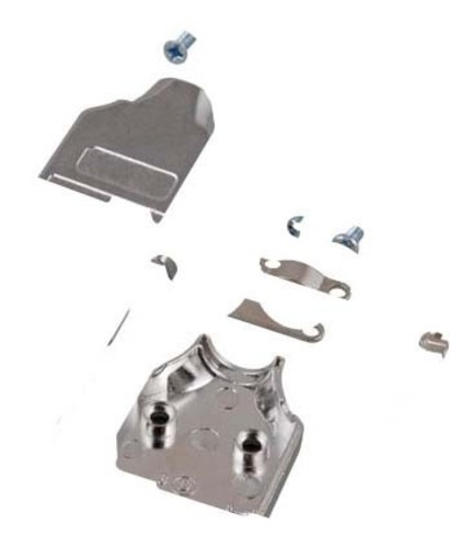 EFB-Elektronik D-Sub Vollmetallhaube E-MHDM 09-K 29470.1