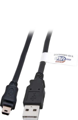 EFB-Elektronik USB2.0 Anschlusskabel 1,5m schwarz K5251SW.1,5