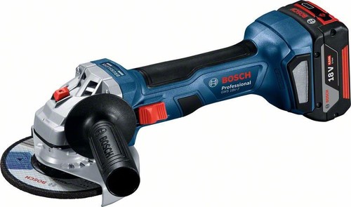 Bosch Power Tools Akku-Winkelschleifer GWS 18V-7 2x4Ah (L) 06019H9005