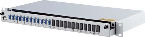 Metz Connect Spleissbox ausziehbar bestückt OpDATslide 12LC-DOS2