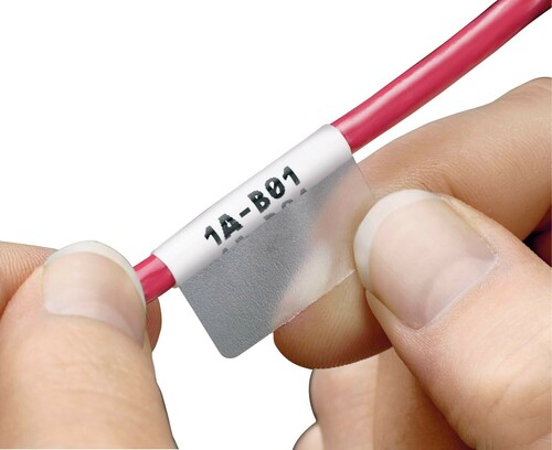 Panduit Etiketten für Drucker 25,4x38,1mm S100X150YAJ Panduit Etiketten für Drucker 25,4x38,1mm S100X150YAJ