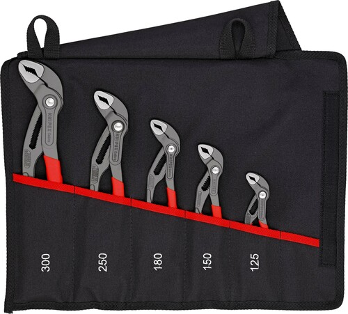 Knipex-Werk Cobra-Set 5-teilig 125,150,180,250,300 00 19 55 S5 Knipex-Werk Cobra-Set 5-teilig 125,150,180,250,300 00 19 55 S5