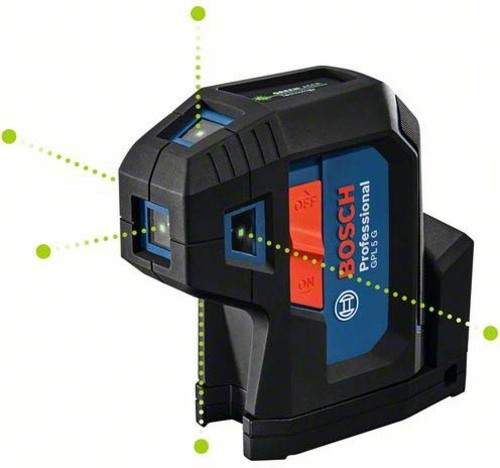 Bosch Power Tools Punktlaser GPL 5 G 0601066P00
