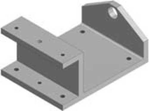 Lübbering Rollenbock lose mit Buchse A9010240