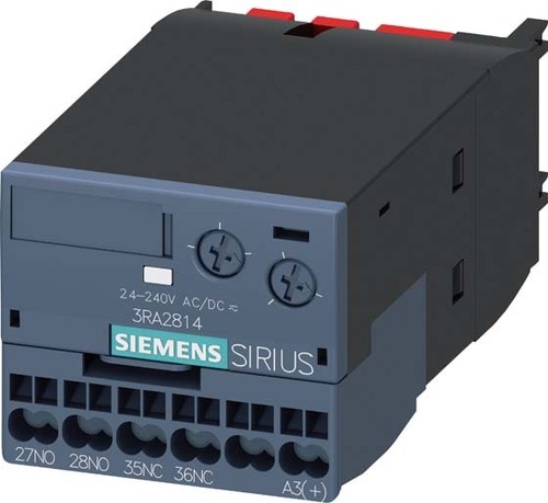 Siemens Dig.Industr. Hilfsschalter Rückfallverz.1Ö+1S 3RA2814-2FW10 Siemens Dig.Industr. Hilfsschalter Rückfallverz.1Ö+1S 3RA2814-2FW10