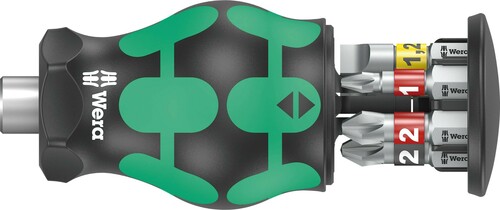 Wera Werk Bits-Handhalter mit 6 Bits 05008874001