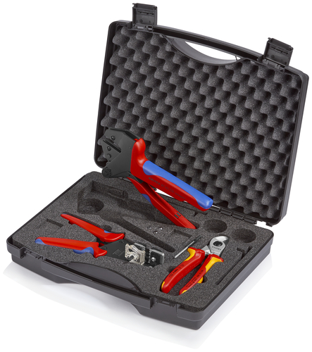 Knipex-Werk Werkzeugkoffer für Photovoltaik 97 91 03