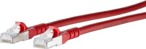 Metz Connect Patchkabel S/FTP rt 0,3m Cat.6A 1308450366-E