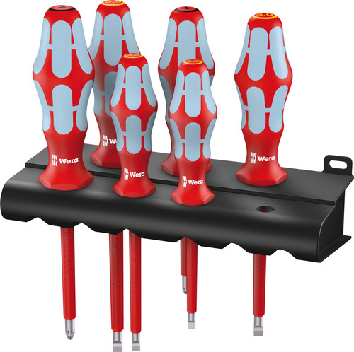 Wera Werk Schraubendreherset eds.+Rack 05022745001