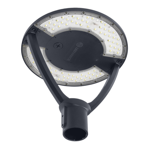 Ledvance LED-Mastaufsatzleuchte 830-840, sym., grau URBLTRNV29WSYM...GY