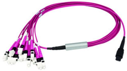 Telegärtner MPO/MTP Aufteilkabl vio 5m MPO PC OM4 LC MM 100011048