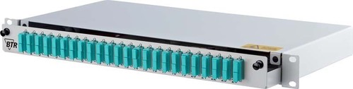Metz Connect Spleissbox ausziehbar bestückt OpDATslide 24SC-DOM3
