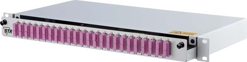 Metz Connect Spleissbox ausziehbar bestückt OpDATslide 24SC-DOM4