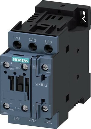 Siemens Dig.Industr. Schütz 4kW/400V 1S+1Ö 24VDC 3RT2023-1BB40-0CC0