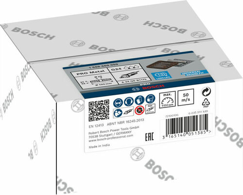 Bosch Power Tools Schleifscheibe 100mm,20mm,24 1608600059