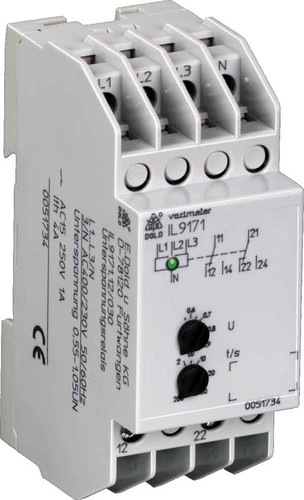 Dold&Söhne Unterspannungsrelais AC400/230V,55-1,05UN IL9171.12/0300,5-20S