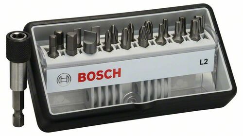 Bosch Power Tools Schrauberbit-Set 18+1-tlg 2607002568