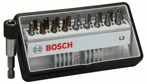 Bosch Power Tools Schrauberbit-Set 18+1-tlg 2607002569