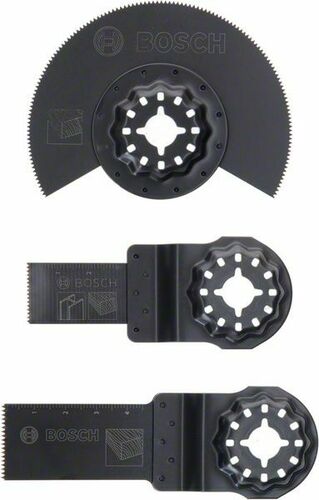 Bosch Power Tools Starlock Starter-Set Holz, 3-teilig für 2607017323