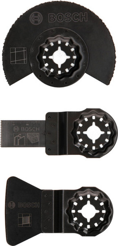 Bosch Power Tools Starlock Starter-Set Fließen 3-teilig für 2607017324