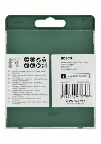 Bosch Power Tools Sägeblattkassette 10 tlg 2607019461