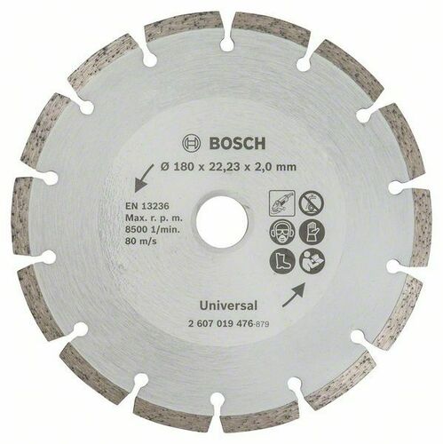 Bosch Power Tools DIA Trenn f.Baumat. 180mm 2607019476 Bosch Power Tools DIA Trenn f.Baumat. 180mm 2607019476