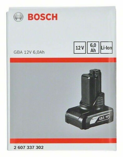 Bosch Power Tools 12 V-Stab-Li-Ion-Akku mit 2607337302 2607337302