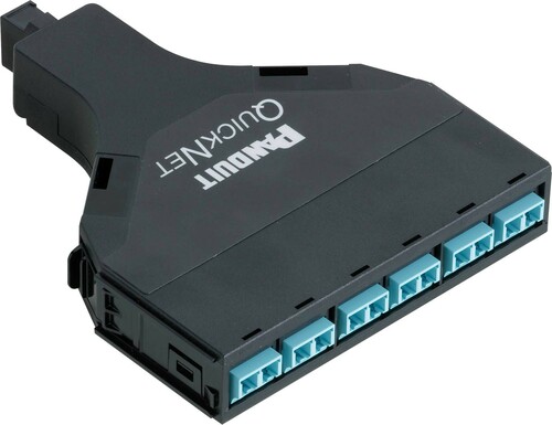 Panduit LWL Kassette OM3 50/125 6x LC-D 10Gig FQXN-12-10AS Panduit LWL Kassette OM3 50/125 6x LC-D 10Gig FQXN-12-10AS