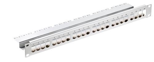 KERPEN DATACOM MegaLine Connect100 Panel 24 lichtgrau leer KDA1P0M0G020001