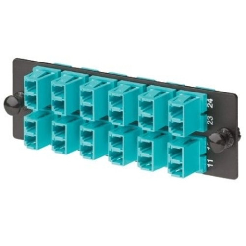 Panduit LWL-Adapterp. 12xLC-Duplex MM-Adapter Zirkonia FAP12WAQDLCZ