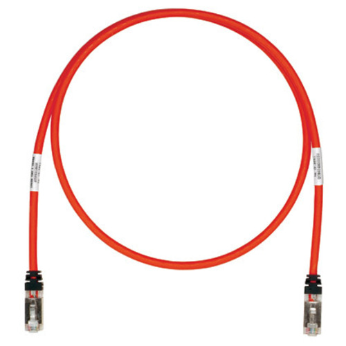 Panduit Patchkabel Cat.6A S/FTP, 25m, rt STP6X25MRD