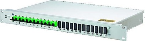 Metz Connect Spleissbox bestückt OpDATfix 12E2000 APC