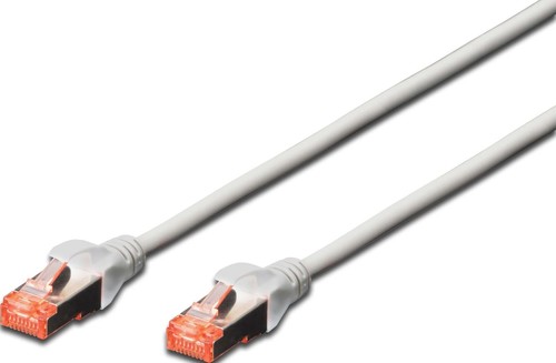 DIGITUS Patchkabel Cat6 S/FTP LSOH,AWG 27/7,2m,gr DK-1644-020