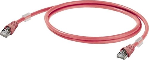 Weidmüller Industrie Patchkabel 25m rot IEC6FP8LR0250M40M40R