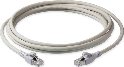 Corning Patchkabel Cat.6A 15m grau 2xRJ45 S/FTP CCAAGB-G1002-A150-C0