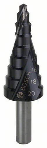 Bosch Power Tools Stufenbohrer HSS-AlTiN, 4 - 12mm 2608588066