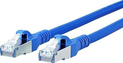 Metz Connect Patchkabel S/FTP bl 15,0m Cat.6A 130845A544-E