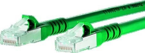 Metz Connect Patchkabel S/FTP gn 15,0m Cat.6A 130845A555-E