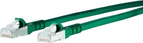 Metz Connect Patchkabel S/FTP gn 40,0m Cat.6A 130845D055-E