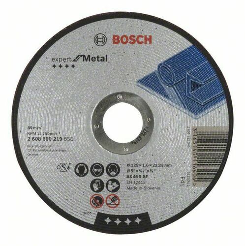 Bosch Power Tools Trennscheibe 125x1,6mm Metal 2608600219