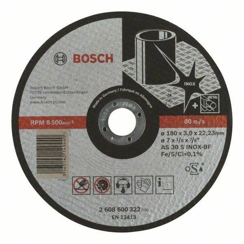 Bosch Power Tools Trennscheibe 150X2,5mm Stahl 2608600322