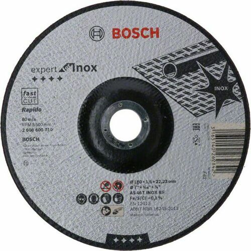 Bosch Power Tools Trennscheibe 115x3mm METAL 2608600710